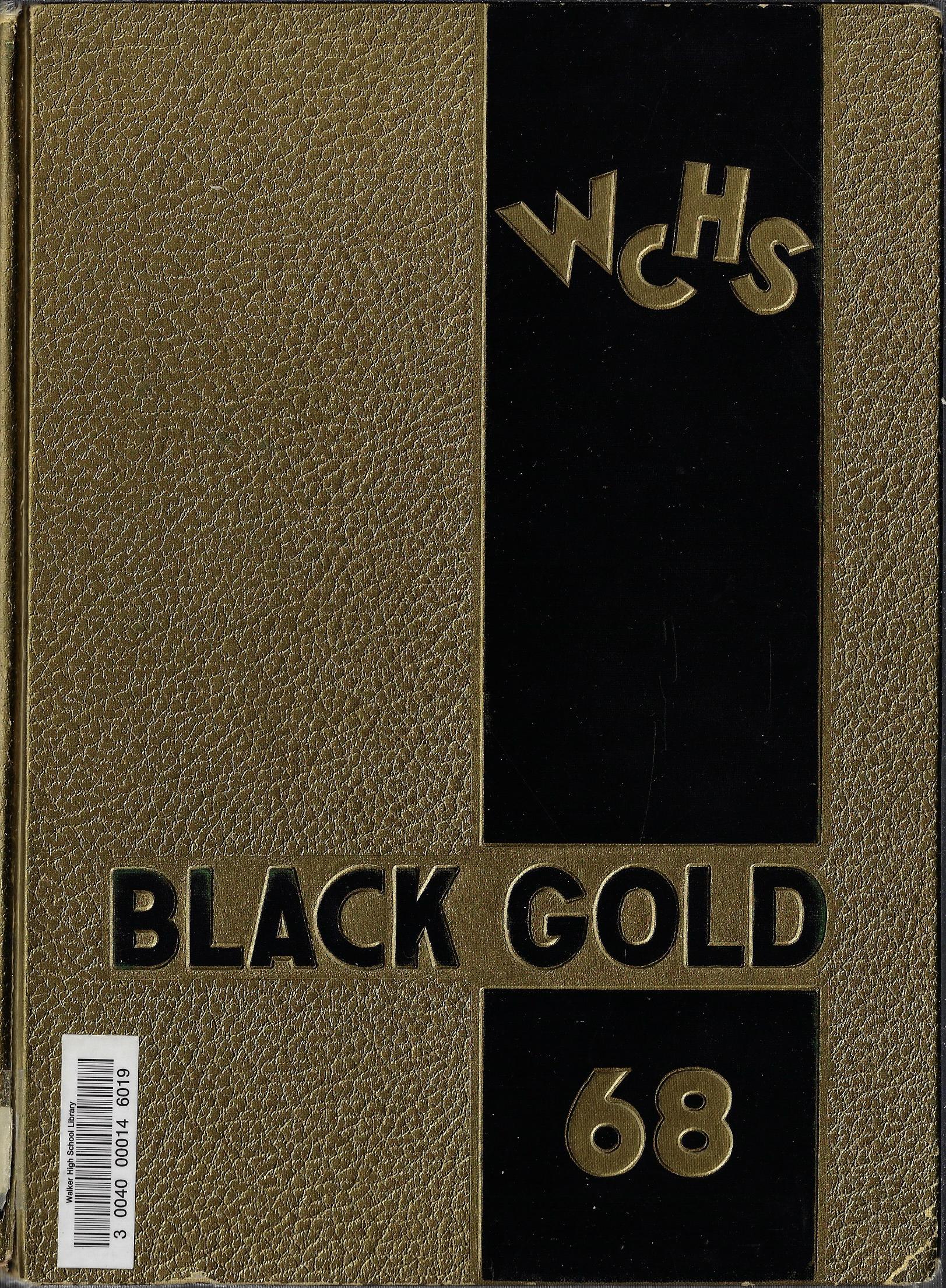 1968 Black Gold Front Cover